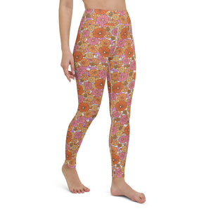 Flower Power High Waisted Leggings