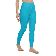 Load image into Gallery viewer, Lula Activewear Electric Blue High Waisted Yoga Leggings