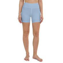 Load image into Gallery viewer, Lula Activewear Powder Blue High Waisted Shorts