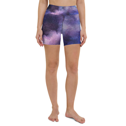 The Universe Loves You Yoga Booty Shorts