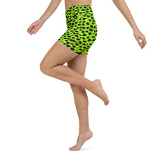 Load image into Gallery viewer, Lula Activewear Neon Zebra high waisted shorts
