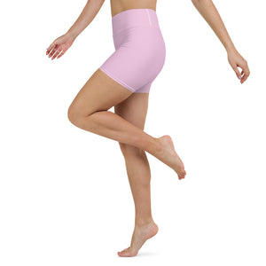 Soft Lilac High Waisted Shorts