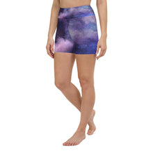 Load image into Gallery viewer, The universe loves you high waisted booty shorts