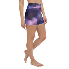 Load image into Gallery viewer, The universe loves you high waisted yoga shorts