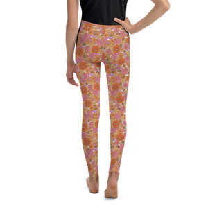 Flower Power Youth Leggings