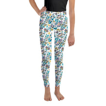 Load image into Gallery viewer, Secret Garden Youth Leggings