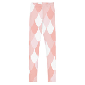 Pink Mermaid Youth Leggings