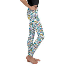 Load image into Gallery viewer, Secret Garden Youth Leggings