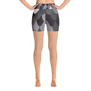 Modern Mermaid High Waisted Shorts