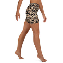 Load image into Gallery viewer, Leopard Print Yoga Shorts