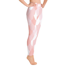 Load image into Gallery viewer, Pink Mermaid Leggings, Yoga leggings, High waisted Leggings