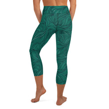 Load image into Gallery viewer, Rainforest High Waisted Capri Leggings