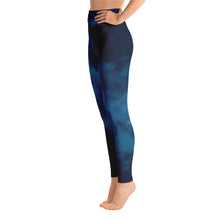Load image into Gallery viewer, Midnight blue high waisted comfortable gym leggings / yoga tights