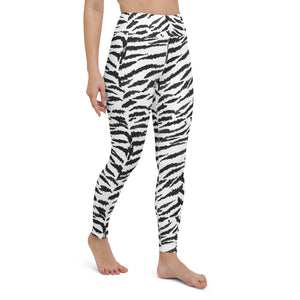Zebra Print High Waisted Leggings