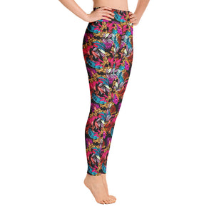 Amazonia high waisted yoga dance gym running leggings tights