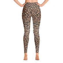 Load image into Gallery viewer, Leopard Print High Waisted Yoga Leggings