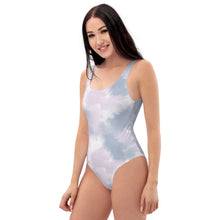 Load image into Gallery viewer, Lilac Tie Dye One-Piece Swimsuit