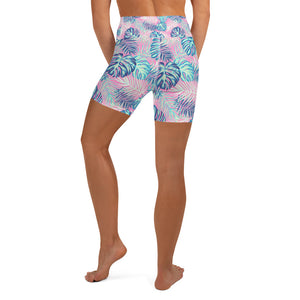 Tropical High Waisted Shorts