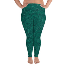 Load image into Gallery viewer, Plus size high waisted yoga leggings 