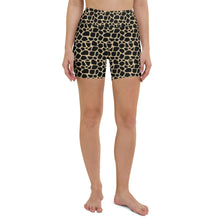 Load image into Gallery viewer, Giraffe high waisted booty shorts