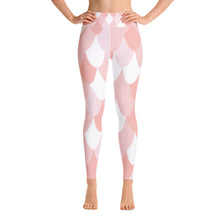 Load image into Gallery viewer, Pink Mermaid Leggings, Yoga leggings, High waisted Leggings