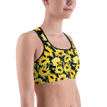 Load image into Gallery viewer, Sunflower Sports bra