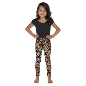 Girls Leopard Print Leggings/tights