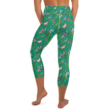 Load image into Gallery viewer, Lula Activewear Secret Garden High Waisted Capri Pants