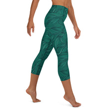 Load image into Gallery viewer, Rainforest High Waisted Capri Leggings