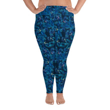 Load image into Gallery viewer, Plus size high waisted yoga leggings for women