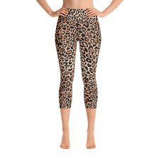 Load image into Gallery viewer, Lula Activewear Leopard Print High Waisted Capri Leggings