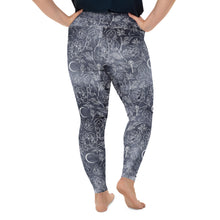 Load image into Gallery viewer, Moon Goddess High Waisted Yoga Plus Size Leggings