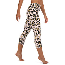 Load image into Gallery viewer, Pink Leopard Print High Waisted Yoga Gym Pilates Leggings