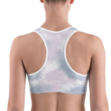 Load image into Gallery viewer, Lilac Tie Dye Sports Bra