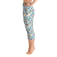 Load image into Gallery viewer, Secret Garden High Waisted Capri Leggings