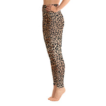 Load image into Gallery viewer, Leopard Print High Waisted Yoga Leggings