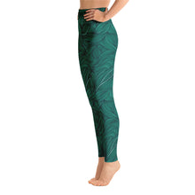 Load image into Gallery viewer, Lula Activewear High Waisted Rainforest Green Yoga Leggings
