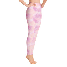 Load image into Gallery viewer, Pink Tie Dye High Waisted Yoga Leggings Tights