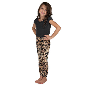 Girls Leopard Print Dance Tights