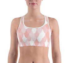 Load image into Gallery viewer, Pink Mermaid Sports bra