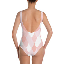 Load image into Gallery viewer, Pink Mermaid One-Piece Swimsuit