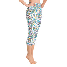 Load image into Gallery viewer, Secret Garden High Waisted Capri Leggings