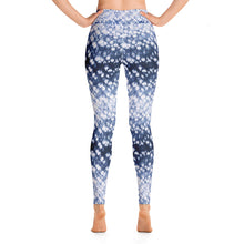 Load image into Gallery viewer, Blue yoga leggings for women