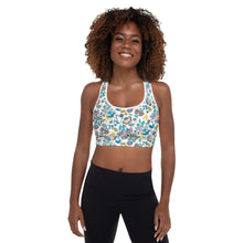 Load image into Gallery viewer, Secret Garden Padded Sports Bra