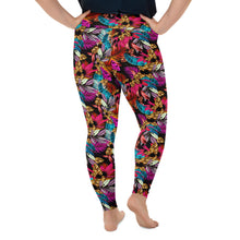 Load image into Gallery viewer, Amazonia plus size high waisted leggings