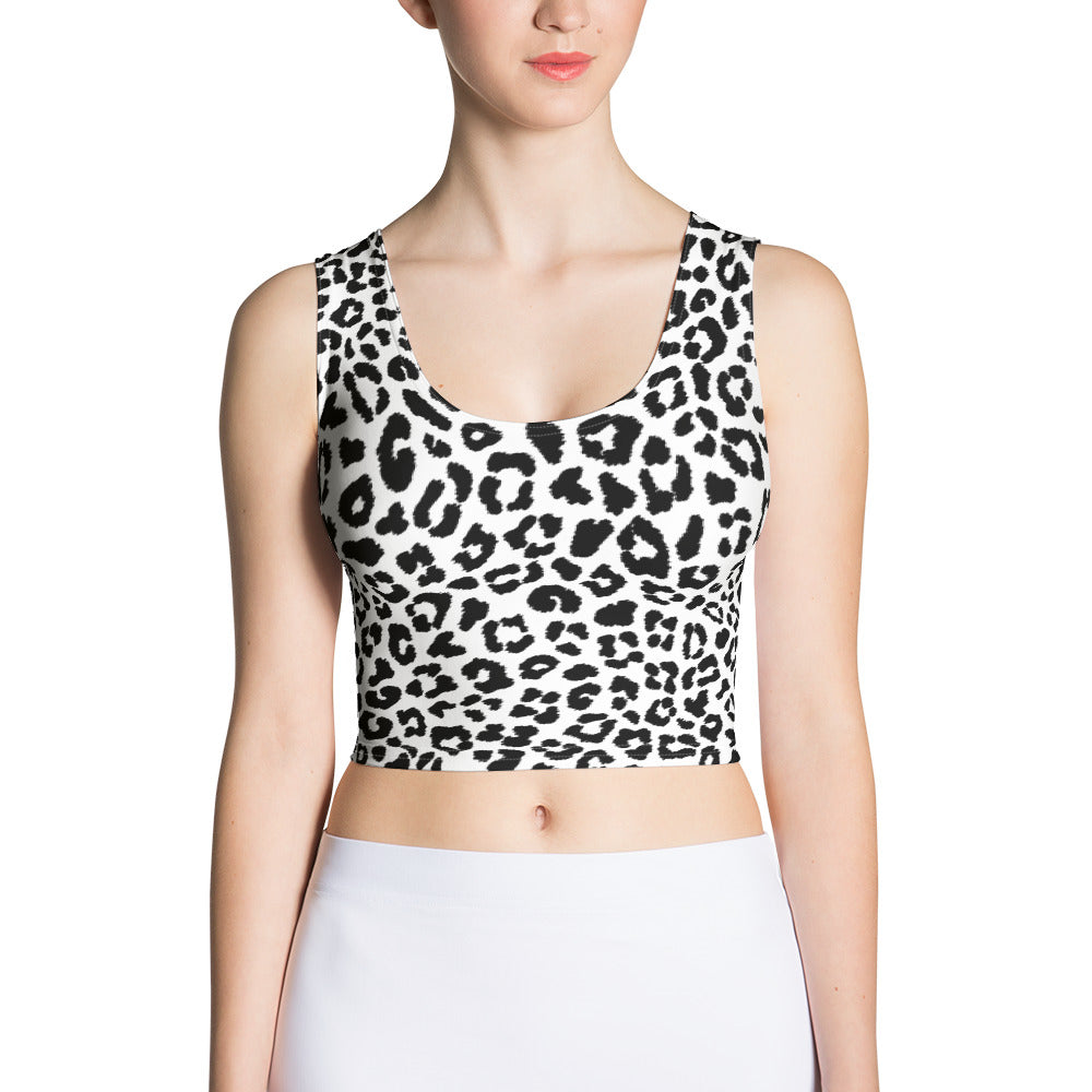 Leopard Print Crop Top