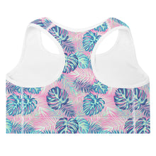 Load image into Gallery viewer, Tropical Padded Sports Bra