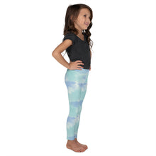 Load image into Gallery viewer, Mini Blue Tie Dye Leggings