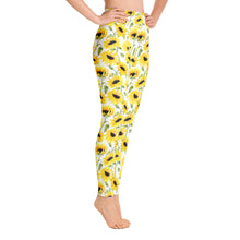 Load image into Gallery viewer, Lula Activewear Sunflower High Waisted Yoga Leggings