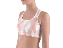 Load image into Gallery viewer, Pink Mermaid Sports bra